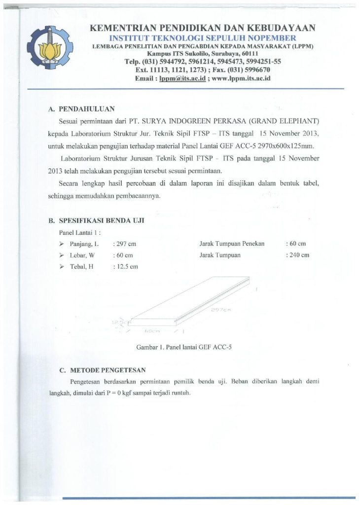 SNI Panel Lantai #2